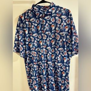 Large Ariat Floral Button-Up Shirt